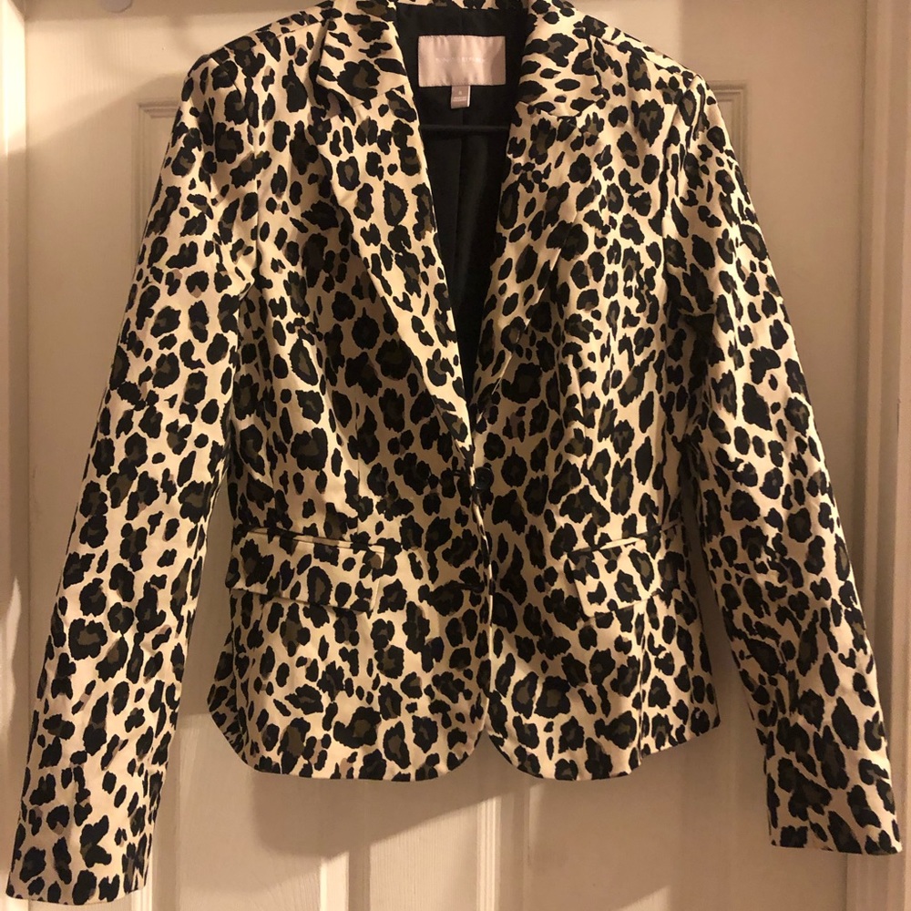 Leopard Blazer